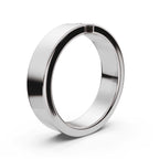The Apex: 4.2mm Tension-Set Floating Diamond Band in 14K White Gold Ring