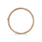 The Heartstrings Station: 1.89 CTW Bezel & Sweetheart Diamond Tennis Bracelet 14K-18K Gold/Platinum