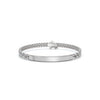 The Valencia ID: 0.75 CTW Round Lab-Grown Diamond Cuban Link Bracelet 14K-18K Gold/Platinum