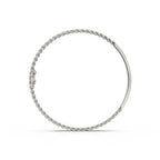 The Valencia ID: 0.75 CTW Round Lab-Grown Diamond Cuban Link Bracelet 14K-18K Gold/Platinum