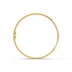 The Valencia ID: 0.75 CTW Round Lab-Grown Diamond Cuban Link Bracelet 14K-18K Gold/Platinum