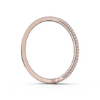 The Grand Palace: 7.93 CTW Baguette & Round Diamond Triple-Row Bangle 14K Gold/Platinum