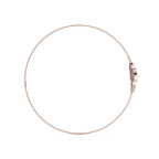 The Ivy Charm: 0.28 CTW Triple-Leaf Pavé Lab-Grown Diamond Chain Bracelet 14K-18K Gold/Platinum