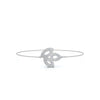 The Ivy Charm: 0.28 CTW Triple-Leaf Pavé Lab-Grown Diamond Chain Bracelet 14K-18K Gold/Platinum