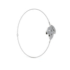 The Ivy Charm: 0.28 CTW Triple-Leaf Pavé Lab-Grown Diamond Chain Bracelet 14K-18K Gold/Platinum