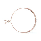 The Amore XO: 0.39 CTW Round Lab-Grown Diamond Alternating Hugs & Kisses Bolo Bracelet