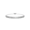 The Amore XO: 0.39 CTW Round Lab-Grown Diamond Alternating Hugs & Kisses Bolo Bracelet