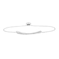 The Lyra Bracelet: 0.35 CTW Twisted Ribbon Pavé Lab-Grown Diamond Bolo Bracelet 18K Gold