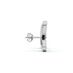 The Mariposa Silhouette: 1.06 CTW Layered Diamond Butterfly Statement Stud Earrings Gold/Platinum