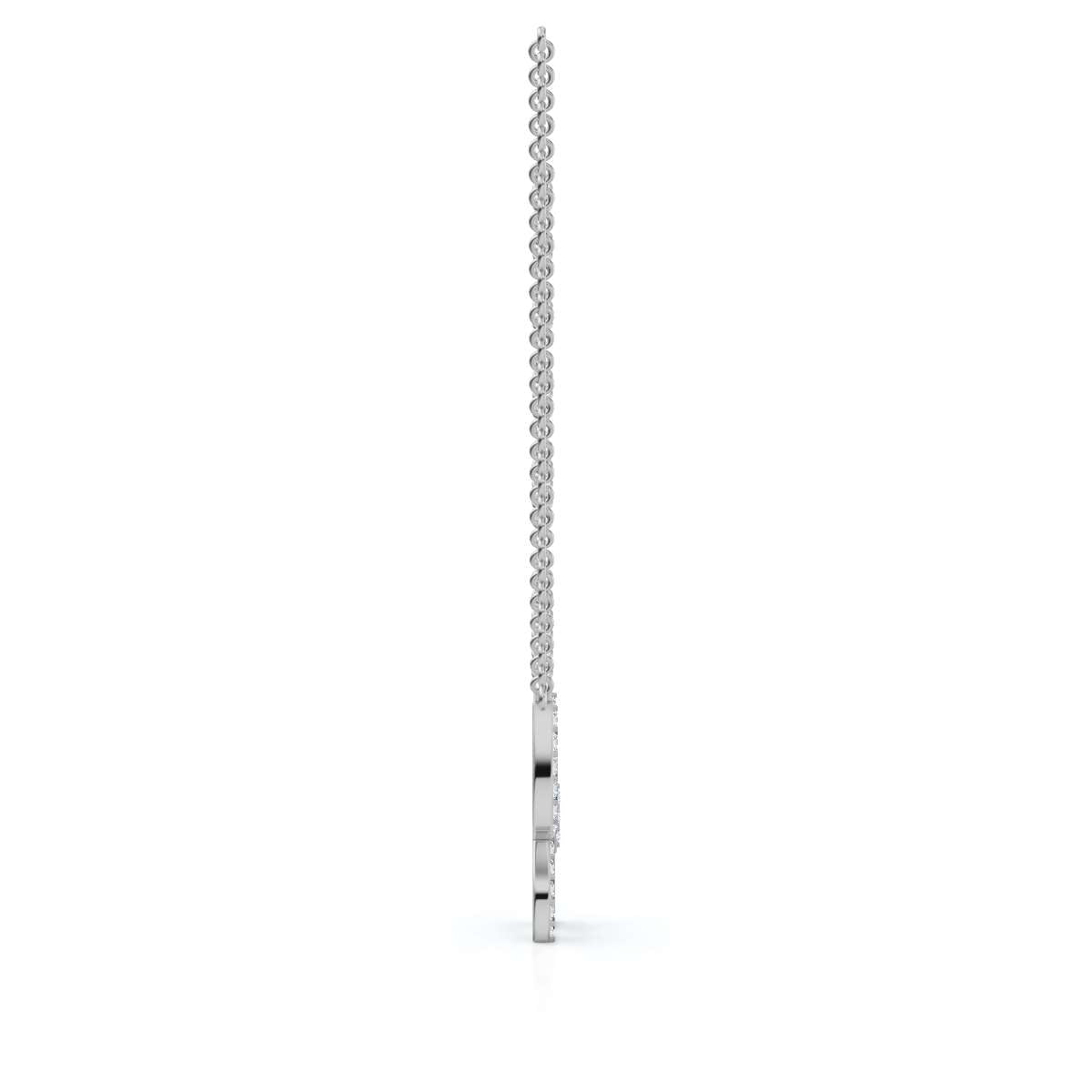 The Mariposa Pendant: 0.77 CTW Pavé Lab-Grown Diamond Butterfly Necklace Gold/Platinum