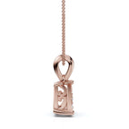 The Trinity Pendant: 0.55 CTW Trillion Cluster Lab-Grown Diamond Necklace 14K-18K Gold/Platinum