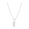 The Seraphina Pendant: 0.52 CTW Three-Stone Graduated Lab-Grown Diamond Journey Necklace 14K-18K Gold/Platinum