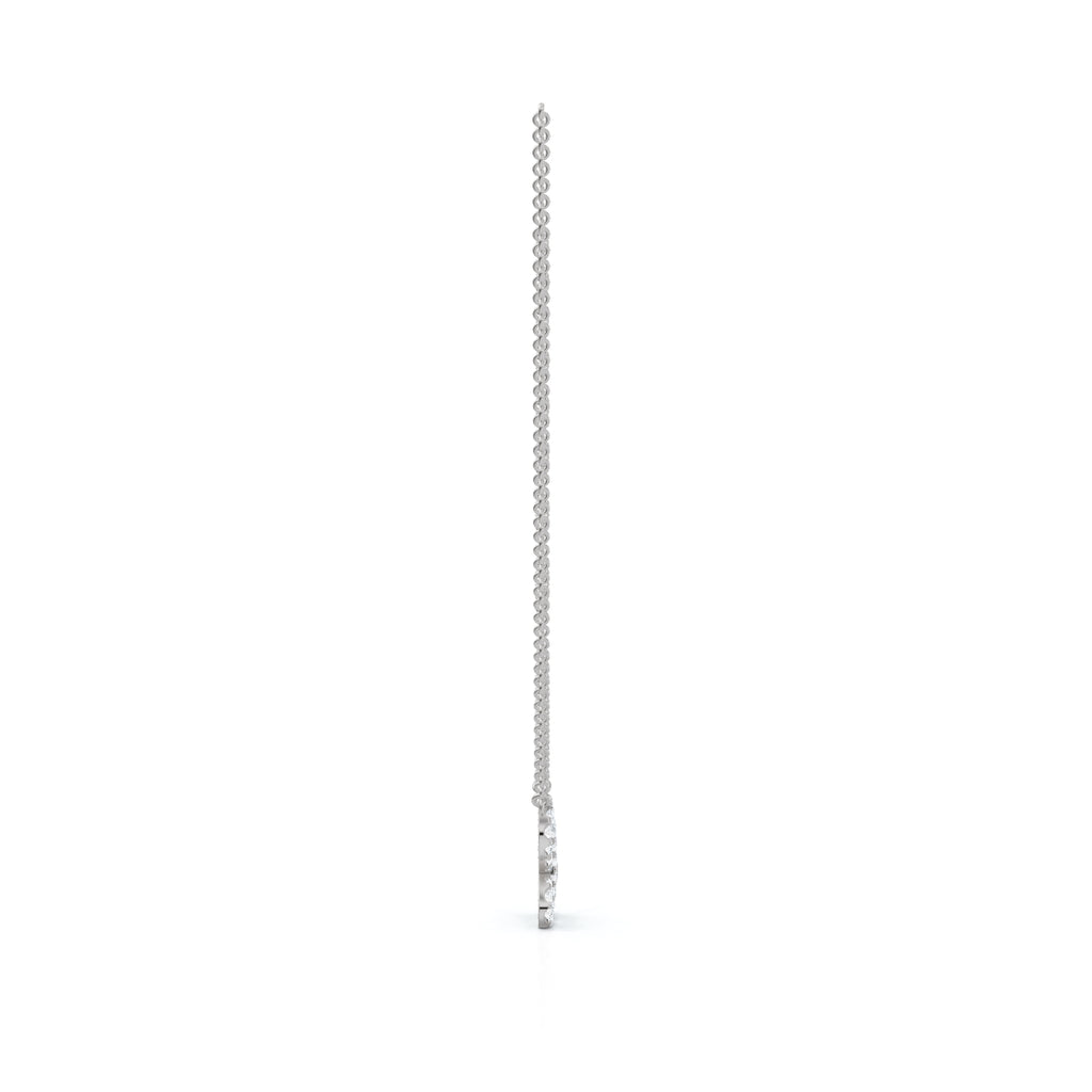 The Papillon: 0.47 CTW Diamond Butterfly Necklace 14K-18K Gold/Platinum